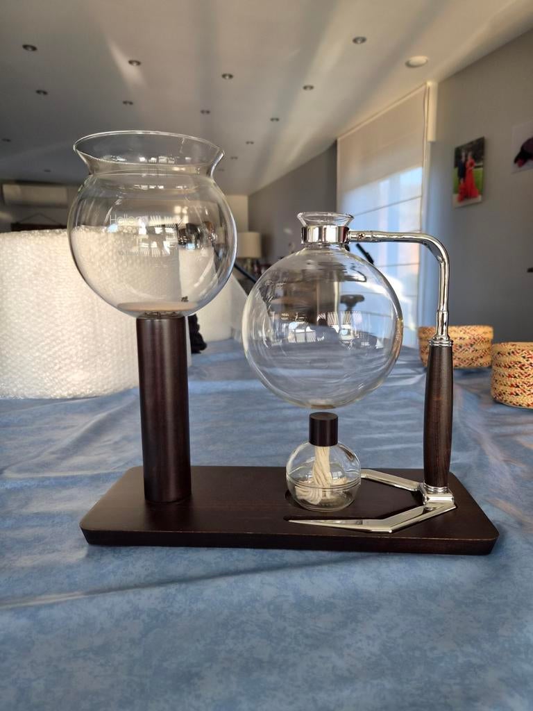 Vintage koffiezetapparaat Hellem, Ophalen