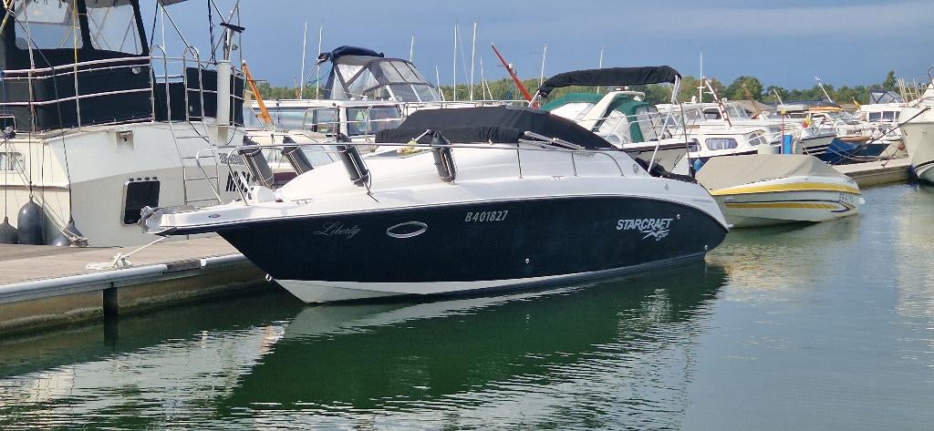 Starcraft 2650 Express, Watersport en Boten, Speedboten, Ophalen, Gebruikt, Binnenboordmotor, 6 meter of meer