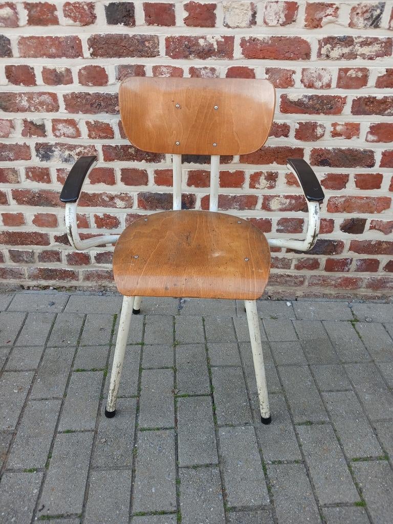 Vintage schoolstoel Semal, Huis en Inrichting, Ophalen