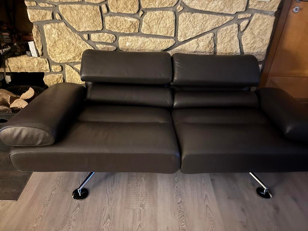 Canapé cuir marron de Sede, Huis en Inrichting, Zetels | Zetels, Ophalen, Zo goed als nieuw, Leer