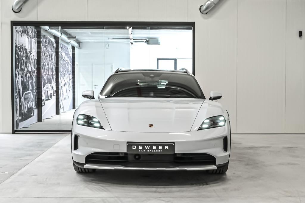 Porsche Taycan 4 Cross Turismo, Auto's, Automaat, Zwart, Leder, Break