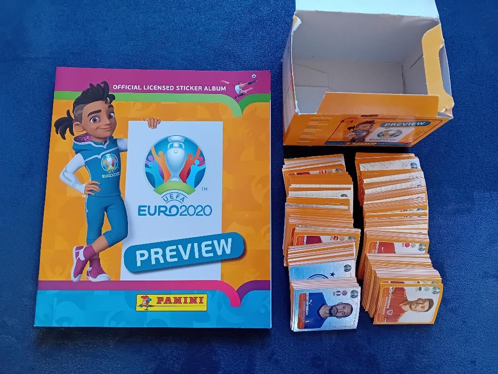 panini EURO 2020 leeg album + alle stickers, Verzamelen, Stickers, Ophalen of Verzenden, Nieuw, Sport