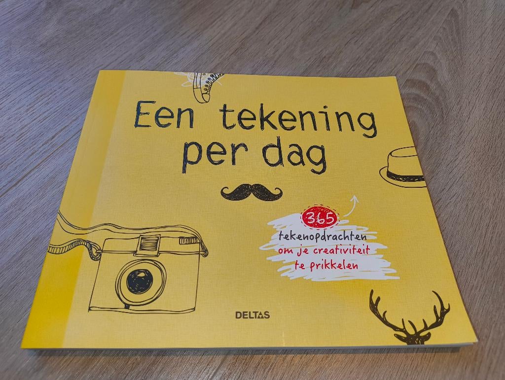 Tekenboek: Een tekening per dag (nieuw), Kinderen en Baby's, Speelgoed | Educatief en Creatief, Ophalen of Verzenden, Nieuw