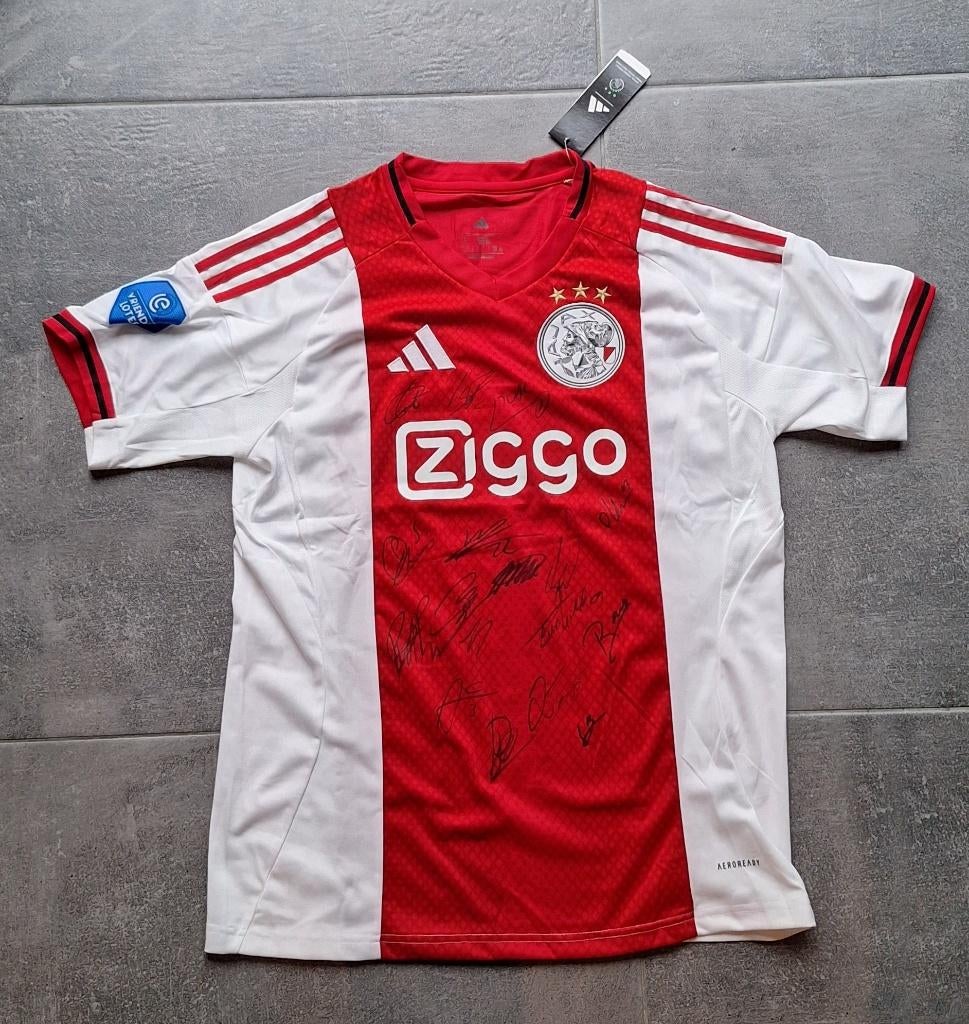 Shirt / voetbaltrui met handtekening # Ajax selectie 25/26, Verzamelen, Verzenden, Nieuw, Shirt