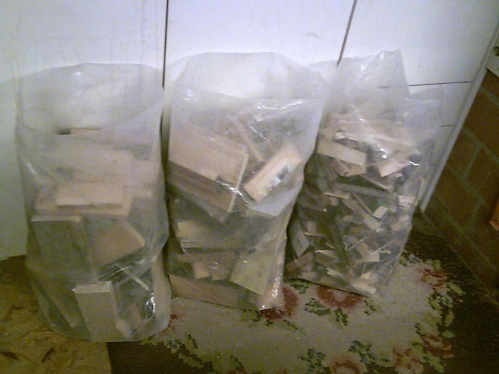 Bois de chauffage (bois à ragoût), Enlèvement