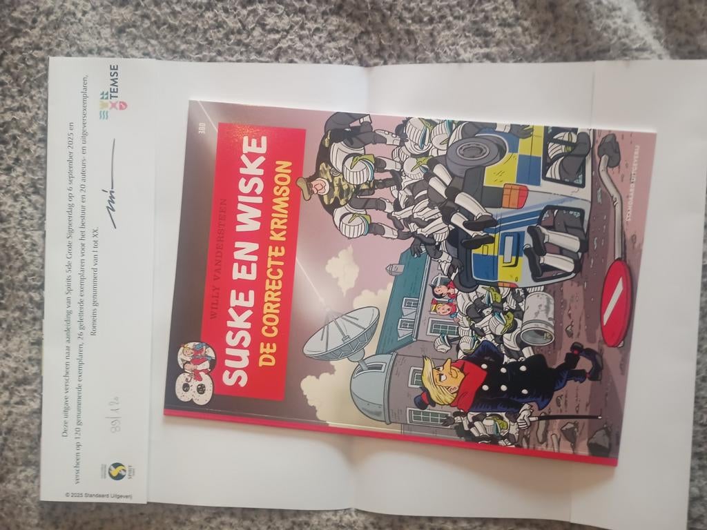 Le bon Krimson Temse, Enlèvement