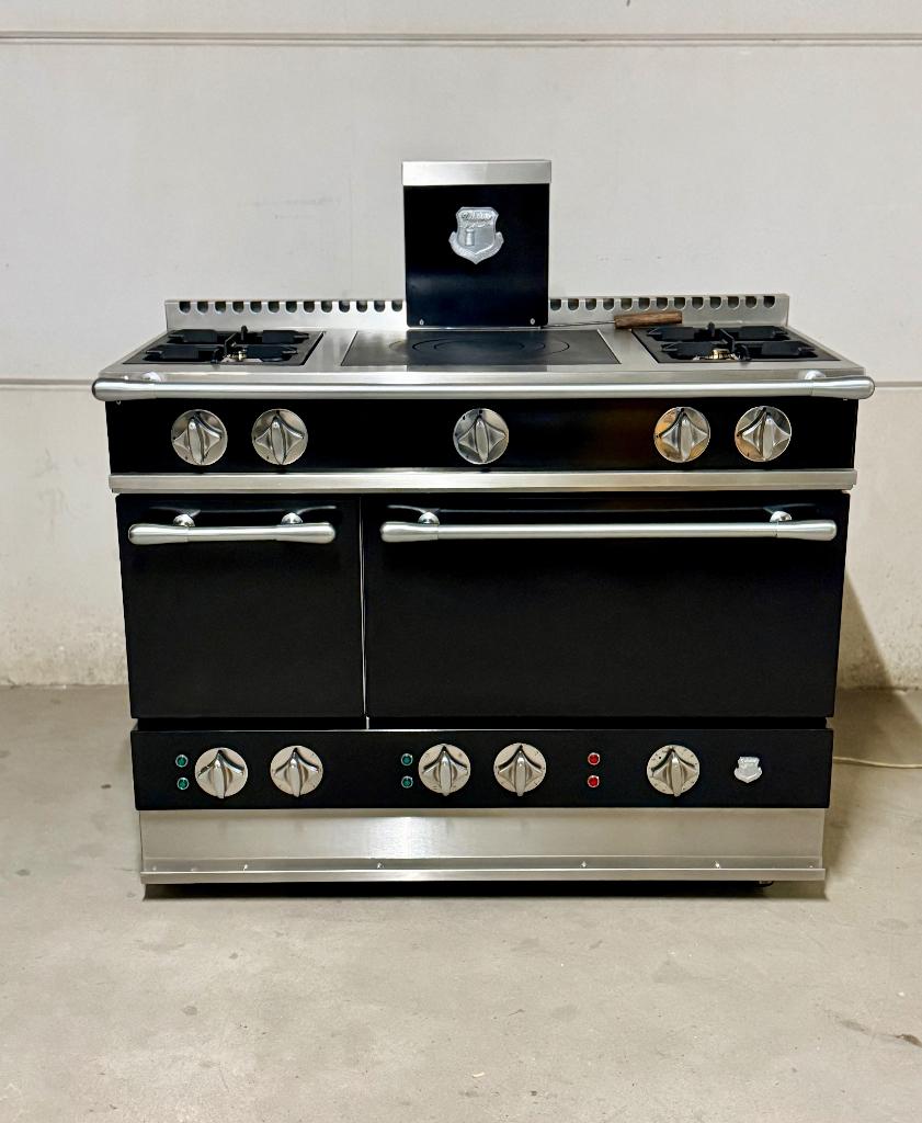 Cuisinière à gaz Delaubrac 120 cm, Electroménager, Cuisinières, Comme neuf, Autoportant, 5 zones de cuisson ou plus, 90 à 95 cm