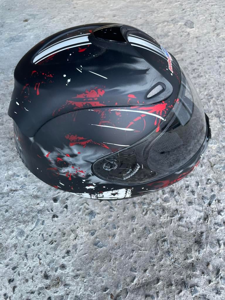 Casque de moto taille M 57-58cm, Enlèvement, Comme neuf