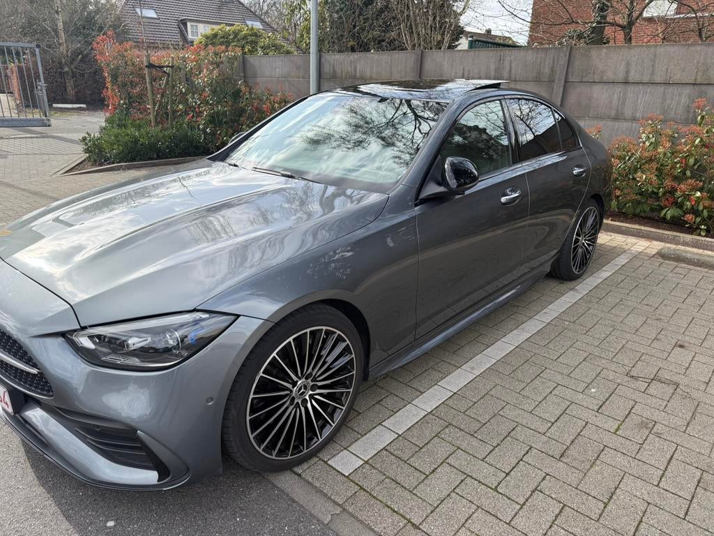 Gamme Mercedes C 220 d Amg, Autos, Cuir, Argent ou Gris, Achat, Euro 6