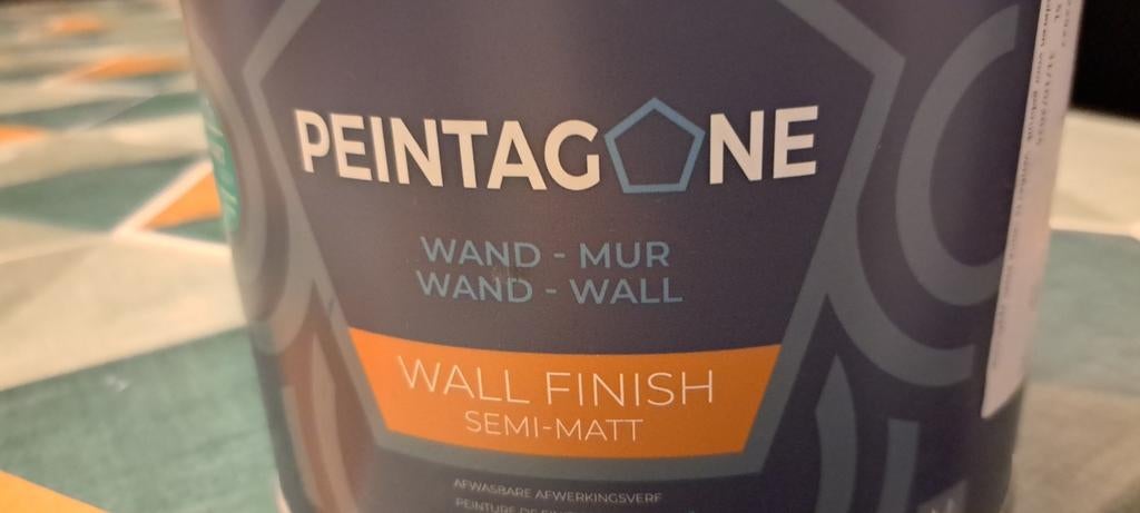 Blauwe verf, Ophalen, Verf