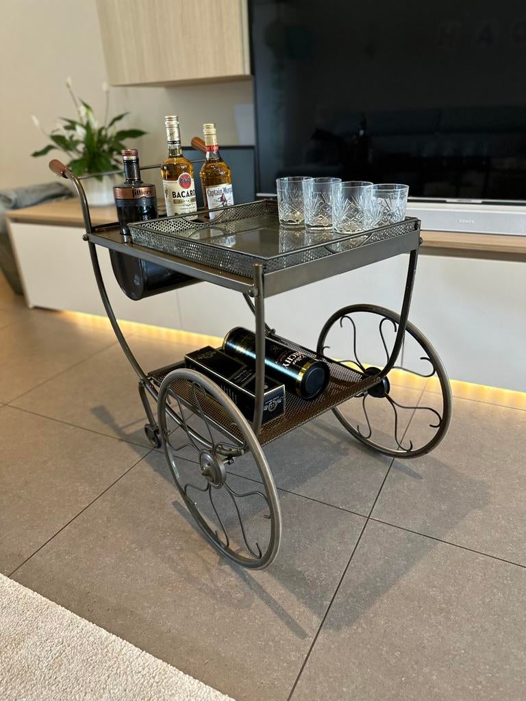 Vintage bar cart, Ophalen