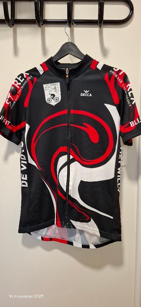 Fietskledij Koerskledij korte mouwen merk Decca maat L., Vêtements d'extérieur, Enlèvement ou Envoi, Utilisé, L