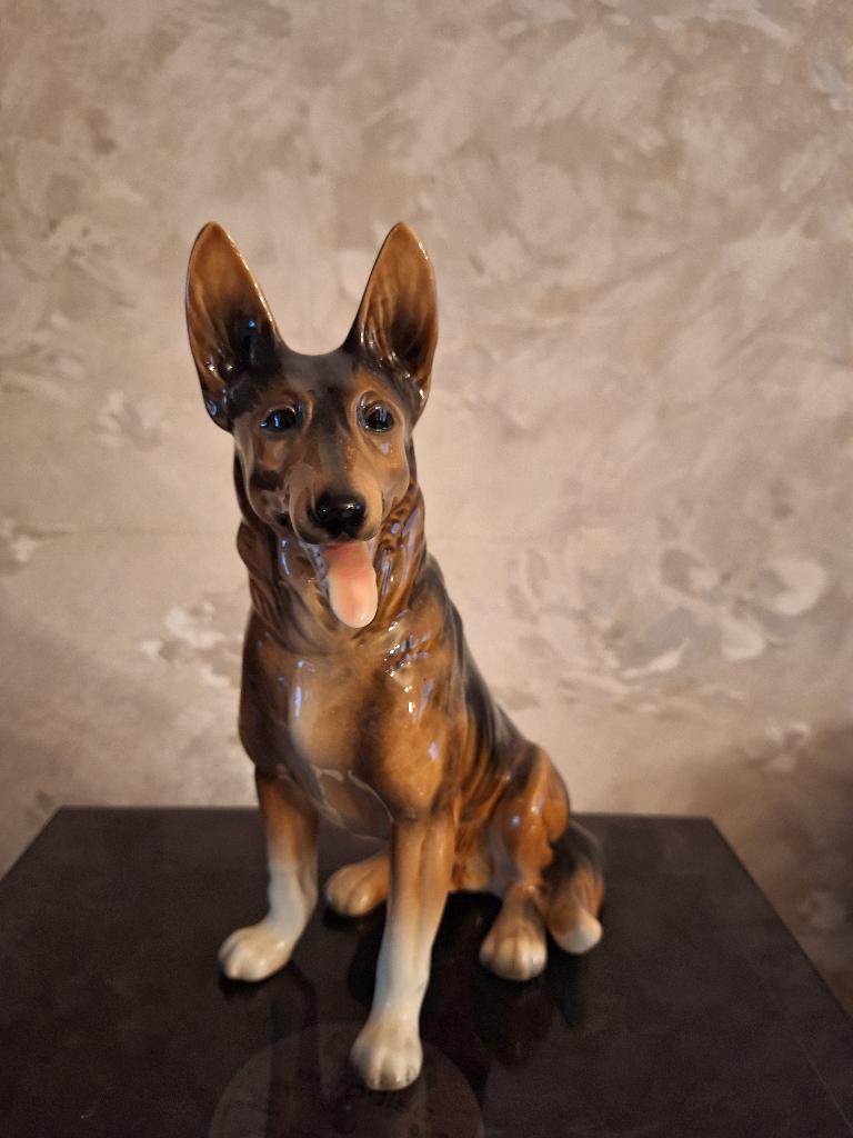 hond in porselein, Enlèvement