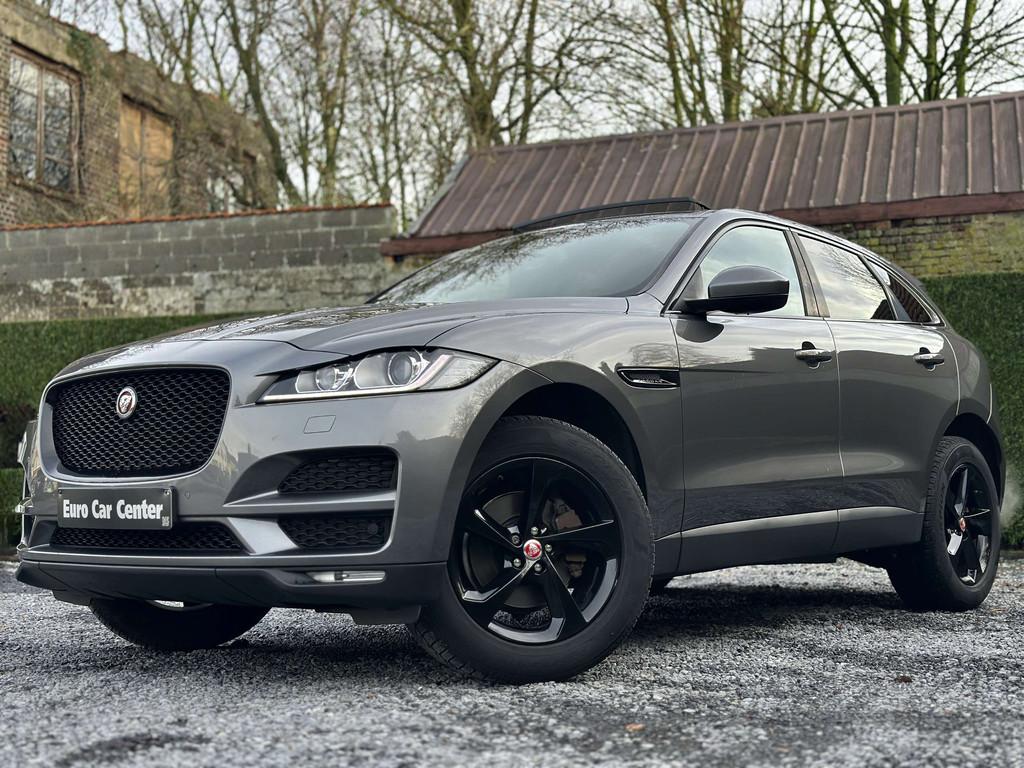 Jaguar F-Pace 2.0 T AWD Prestige / CAMERA / EL. ZETELS / PAN, Argent ou Gris, Achat, Euro 6, Entreprise