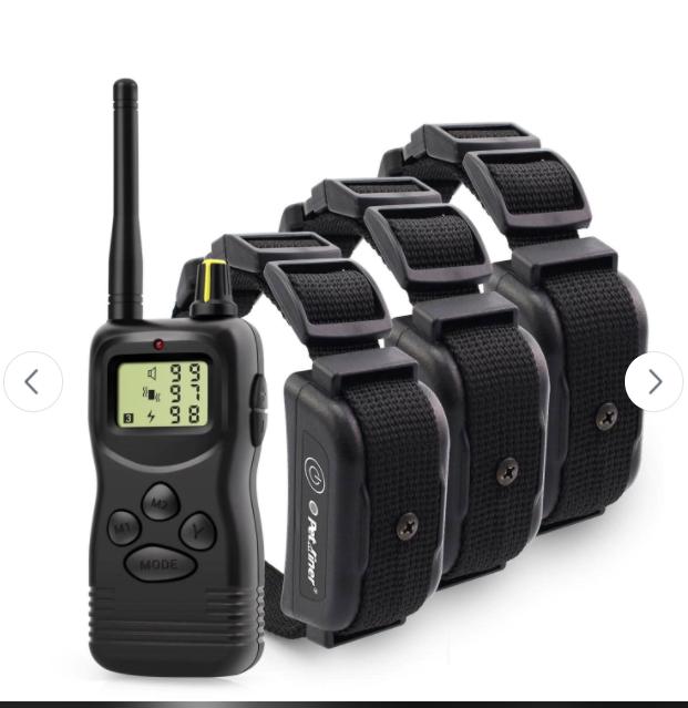 trainingshalsband voor honden, afstandsbediening van 1000 m