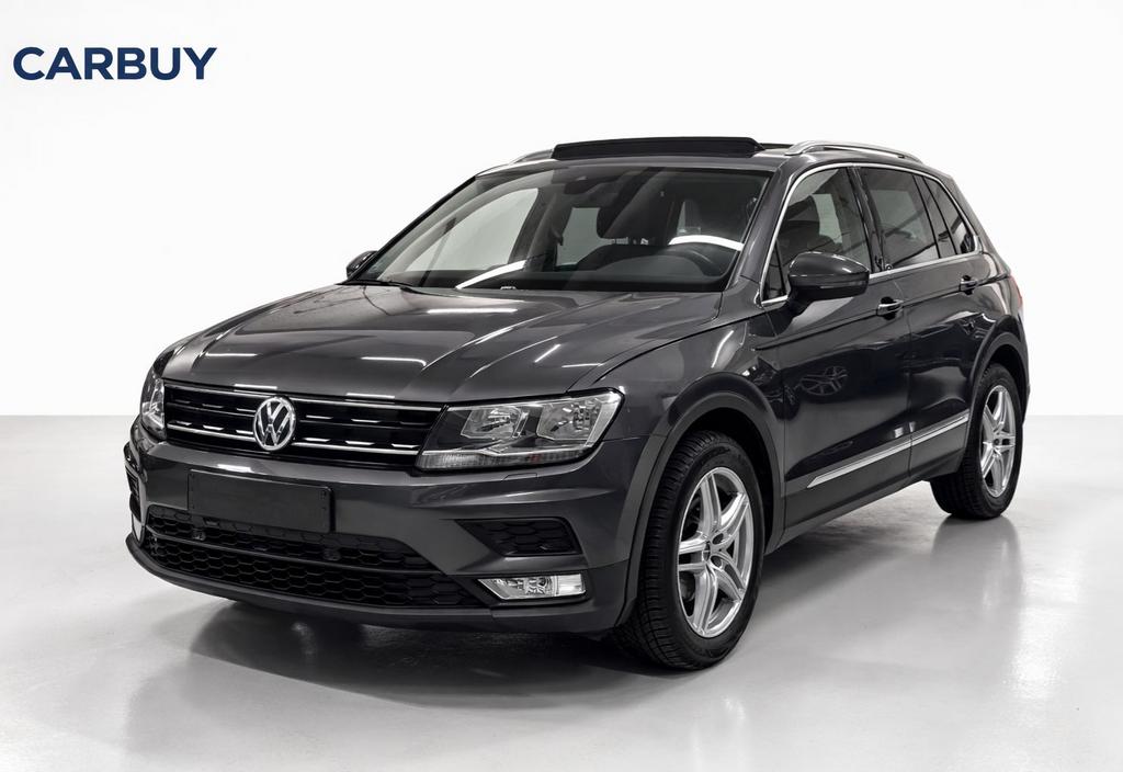 VW TIGUAN • 1.4 TSI • OPENDAK • EERSTE EIGENAAR • GARANTIE, Auto's, 116 g/km, 4 cilinders, SUV of Terreinwagen, 92 kW