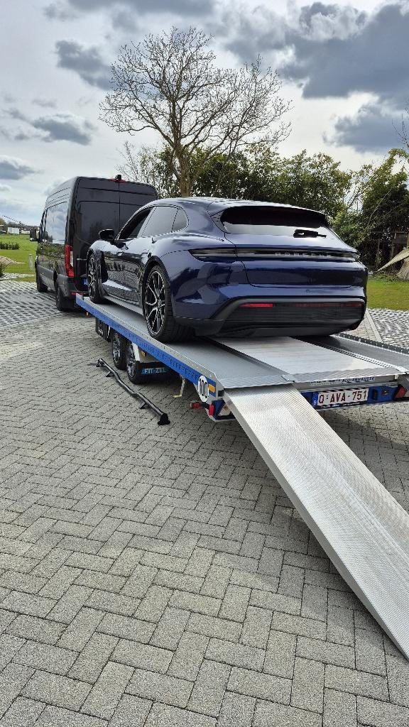 Auto's vervoeren, Ophalen, Bus