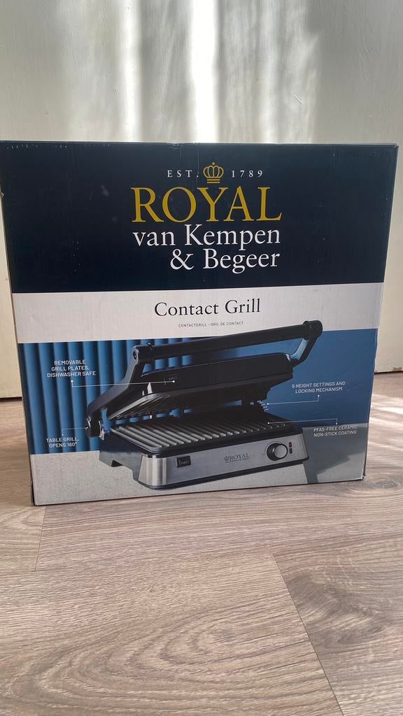 Contactgrill Royal van Kempen&Begeer, Ophalen, Nieuw, Overige typen