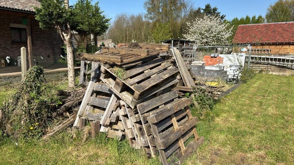 Gratis brandhout ong 10m³, Tuin en Terras, Brandhout, Ophalen