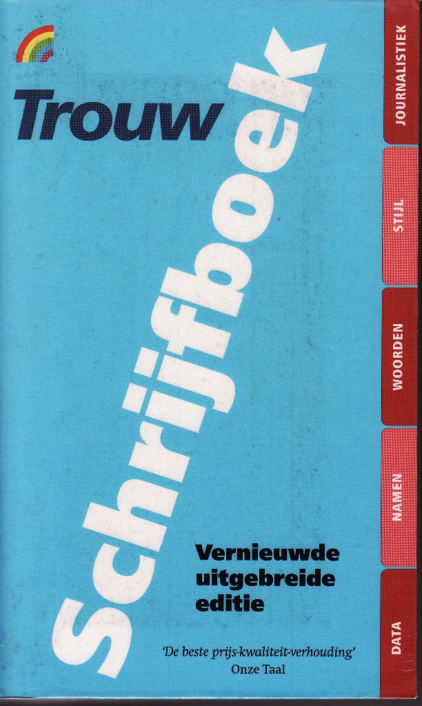 Jaap de Berg  “Trouw schrijfboek”, Boeken, Studieboeken en Cursussen, Ophalen of Verzenden, Zo goed als nieuw