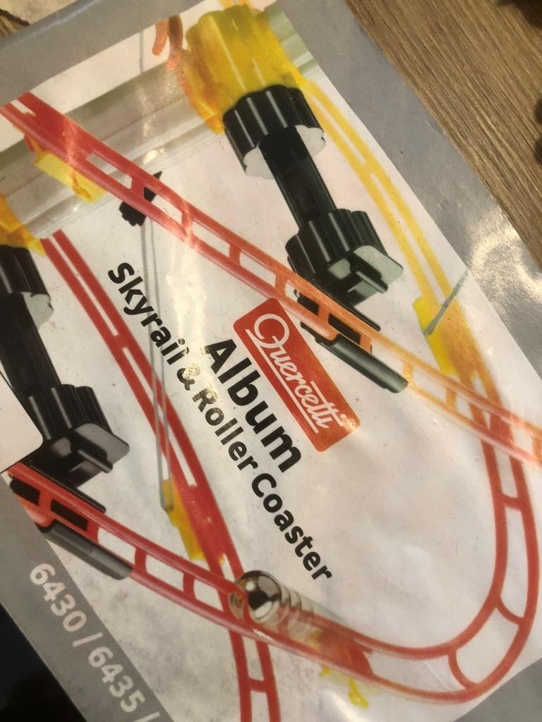 KNIKKERBAAN QUERCETTI SKYRAIL & ROLLER COASTER, Kinderen en Baby's, Ophalen of Verzenden, Gebruikt, Overige merken