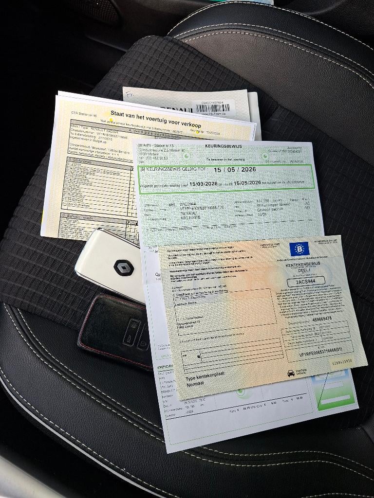 Renault, Auto's, Renault, Voorwielaandrijving, Kadjar, 4 cilinders, Leder en Stof