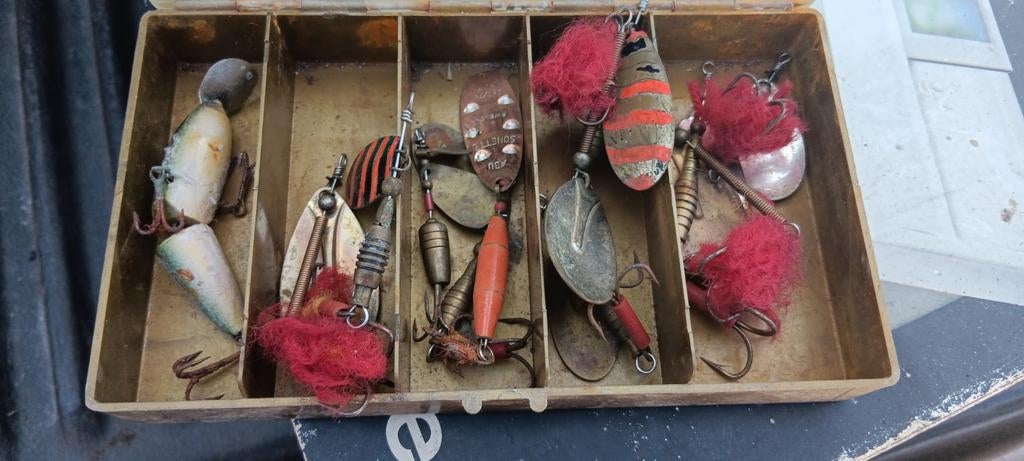 leurres de pêche vintage Abu. Collection, Enlèvement ou Envoi