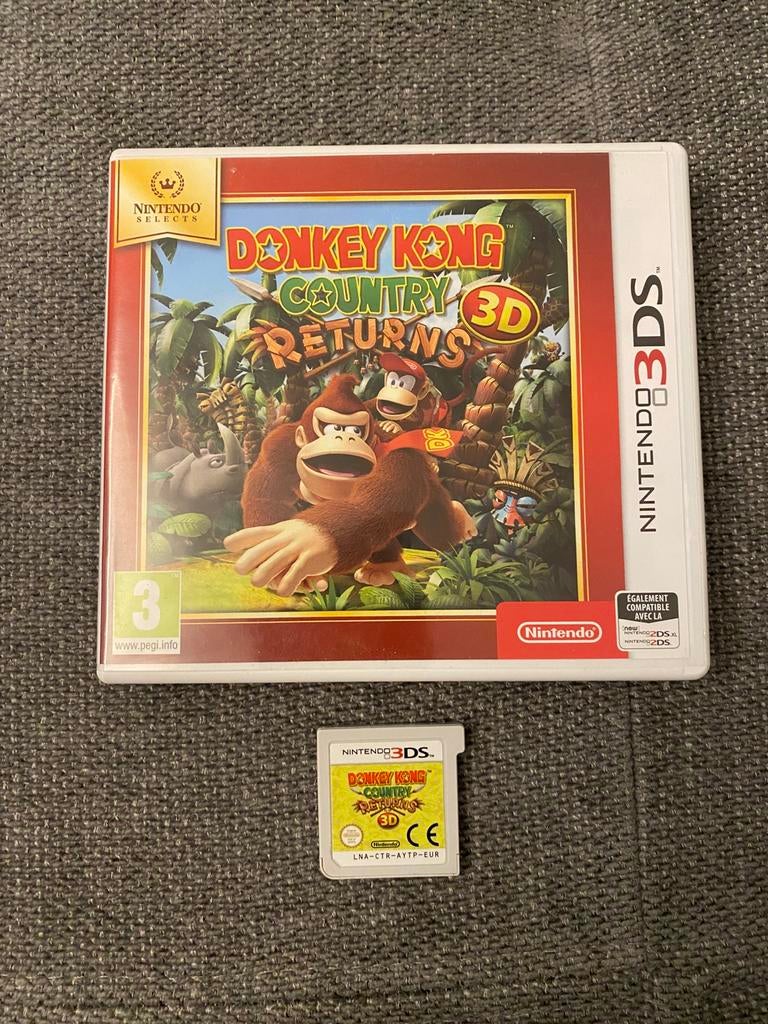 Donkey Kong country returns 3ds, Consoles de jeu & Jeux vidéo, Enlèvement ou Envoi, Comme neuf