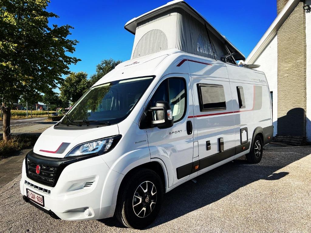 Rollerteam Livingstone DUO XL Full Option/SATELLIET/TREKHAAK, Caravans en Kamperen, Mobilhomes, Overige merken, Ringverwarming