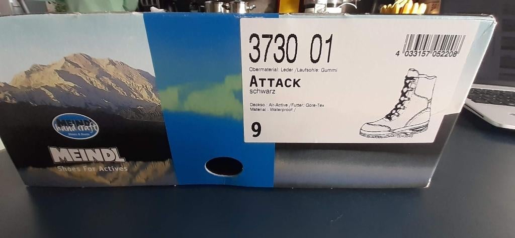 MEINDL ATTACK BOOTS, Kleding | Heren, Ophalen, Zwart, Boots, Nieuw