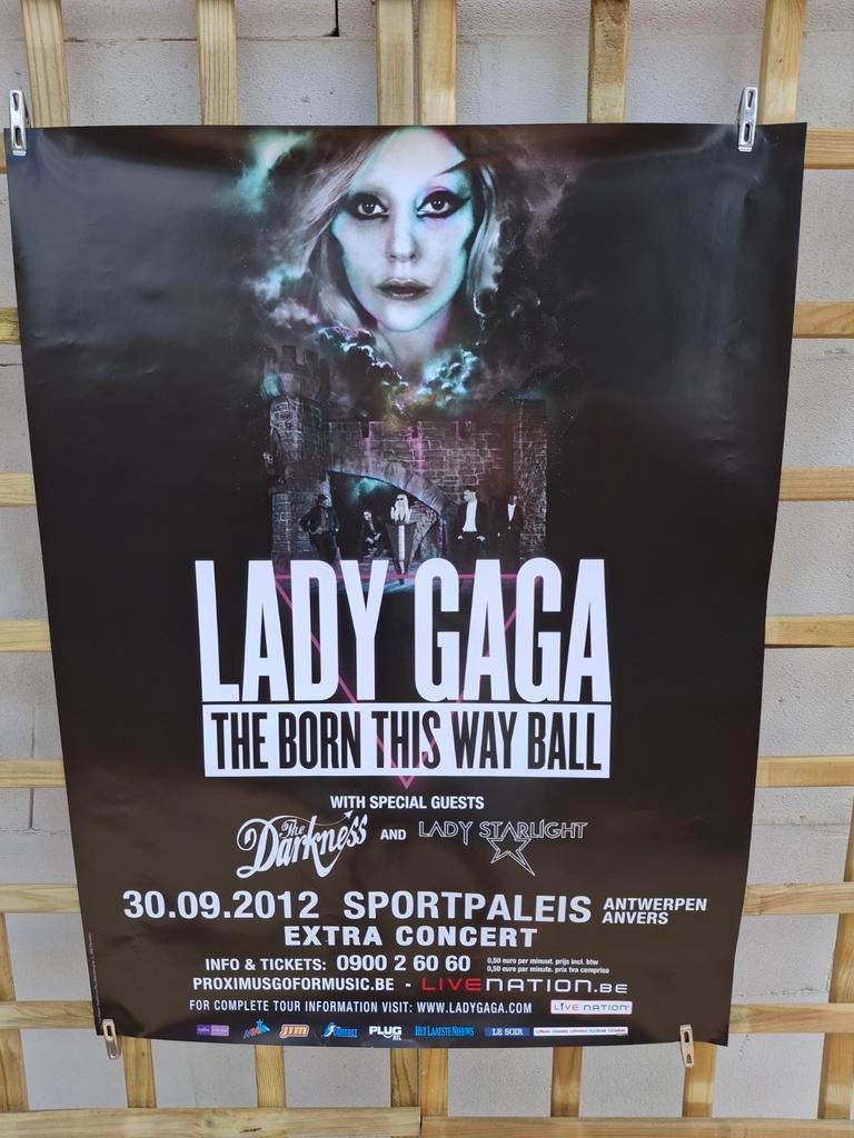 Lady Gaga poster, Ophalen of Verzenden, Nieuw, Poster, Artwork of Schilderij