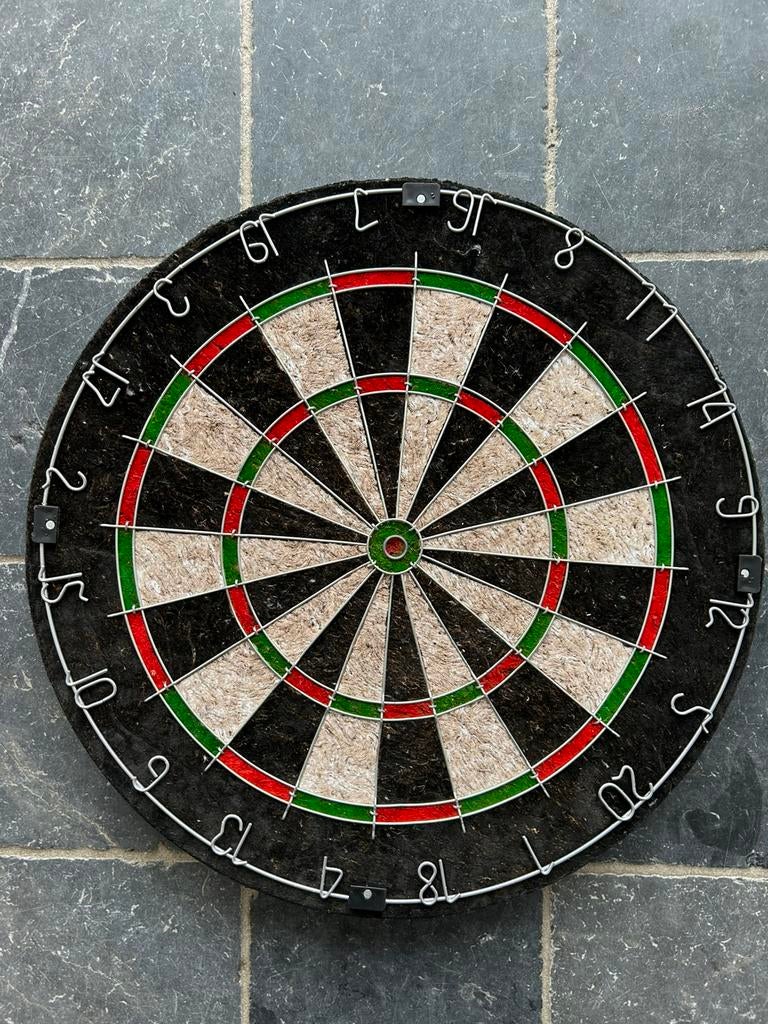 Darts bord, Ophalen, Gebruikt