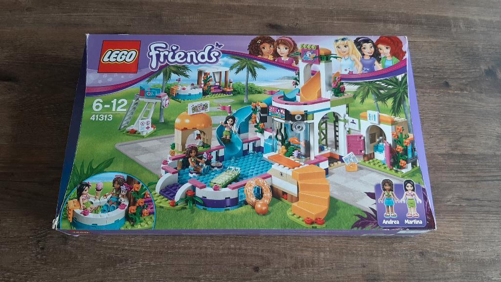 Lego Friends Heartlake zwembad, Ophalen of Verzenden, Gebruikt, Complete set, Lego