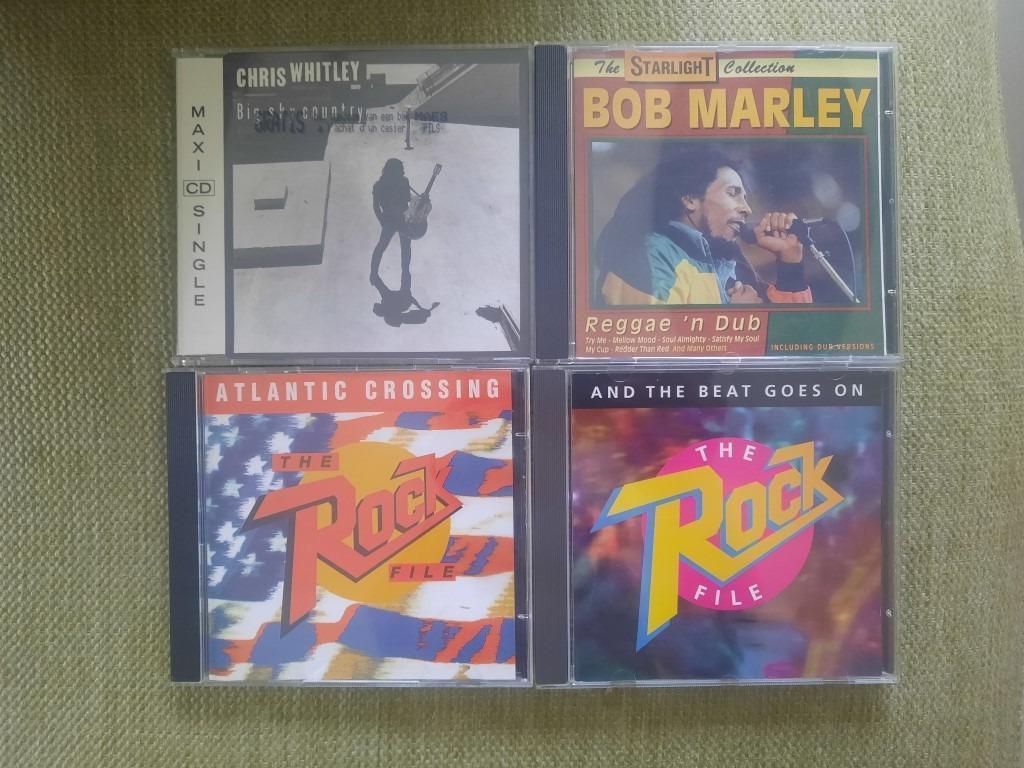 4 cd Bob marley  2 rock Chris Whitley, Ophalen of Verzenden, Gebruikt
