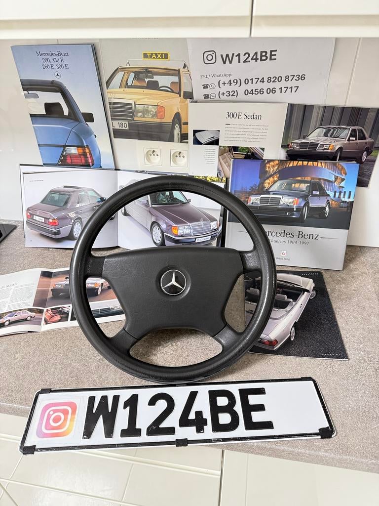 Mercedes w201 w124 w126 w140 stuur volant, Autos : Pièces & Accessoires, Commande, Enlèvement, Utilisé, Mercedes-Benz