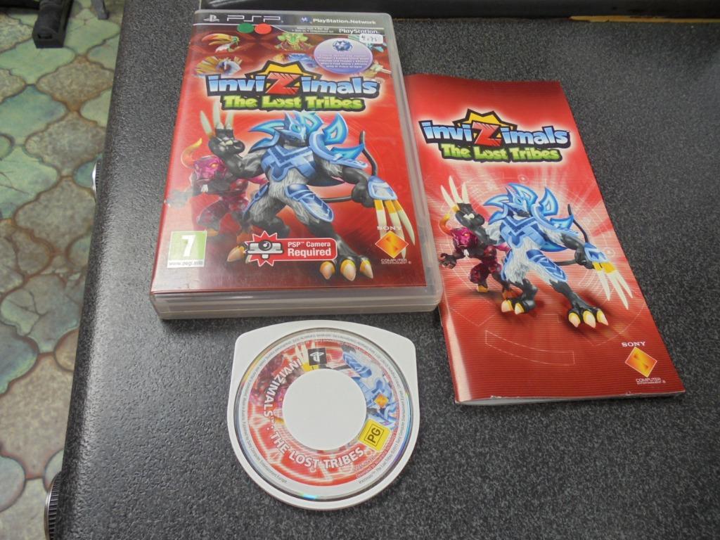 PSP Invizimals The lost tribes (CIB) psp camera required, 1 joueur, Envoi, Utilisé, À partir de 7 ans
