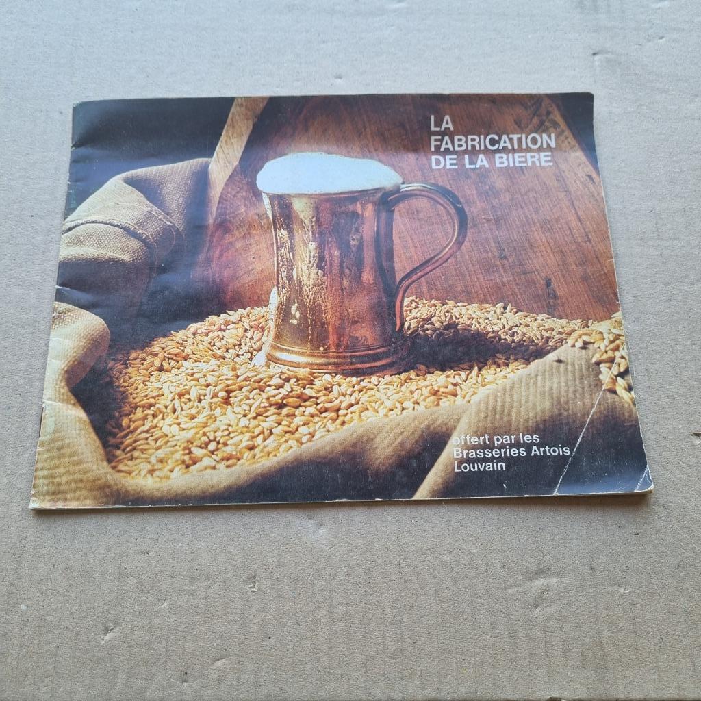 Brochure Stella Artois - La fabrication de la bière, Ophalen of Verzenden, Gebruikt, Overige typen, Stella Artois