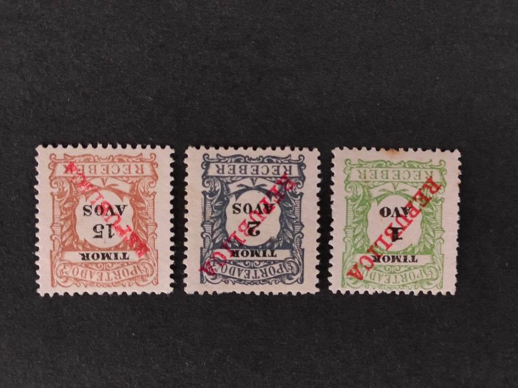 Timor 1911 - taxe, Enlèvement ou Envoi, Non oblitéré, Asie du Sud Est