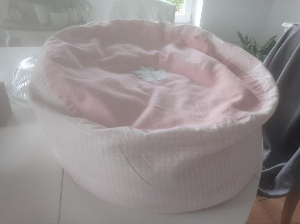 Mooie roze poef kinderkamer Flamant, Ophalen of Verzenden