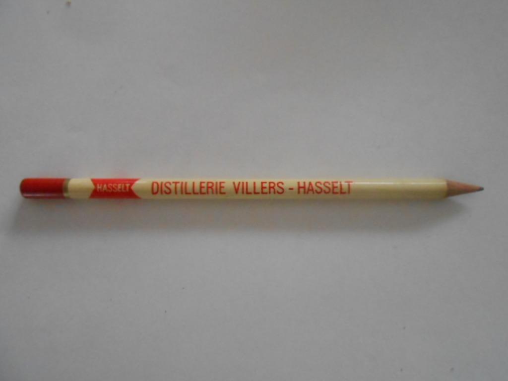 Hasselt Distillerie Villers potlood, Ophalen of Verzenden, Nieuw, Gebruiksvoorwerp