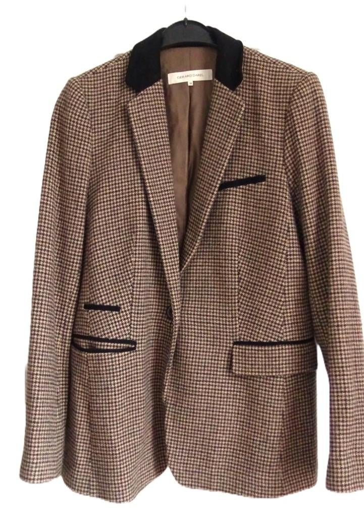 Dame blazer Gerard Darel, ANDERE, Taille 38/40 (M), Comme neuf, Brun