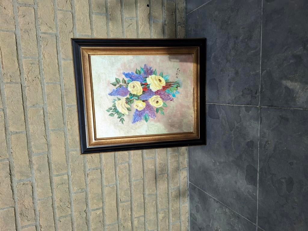 Liefdes boeketje, Antiek en Kunst, Kunst | Schilderijen | Abstract, Ophalen