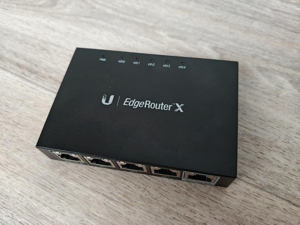 Ubiquiti EdgeRouter X, Computers en Software, Ophalen of Verzenden, Zo goed als nieuw, Router, Ubiquiti