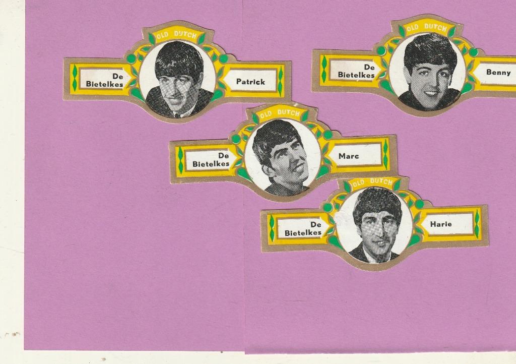 lot de 4 bagues à cigares par de Bietelkes, par Benny, Patri, Envoi, Utilisé, Bagues de cigare