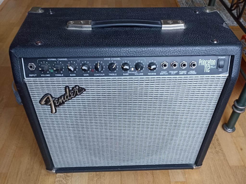 Ampli Fender Princeton 112 Plus, état excellent, Enlèvement ou Envoi, Utilisé, Guitare, 100 watts ou plus