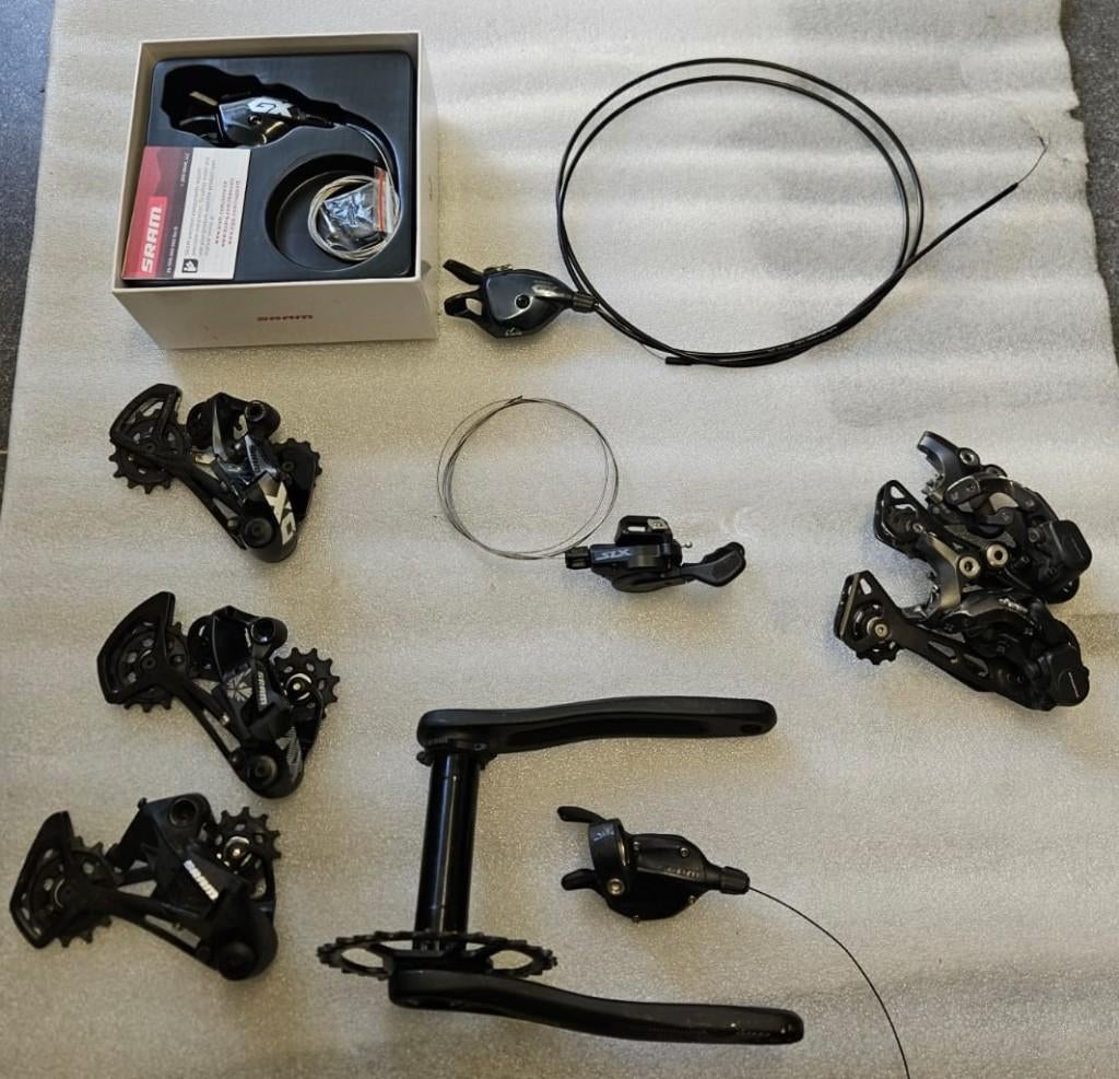 11 & 12 speed Sram en Shimano mtb onderdelen, Fietsen en Brommers, Fietsonderdelen, Ophalen of Verzenden, Gebruikt, Derailleur of Ketting