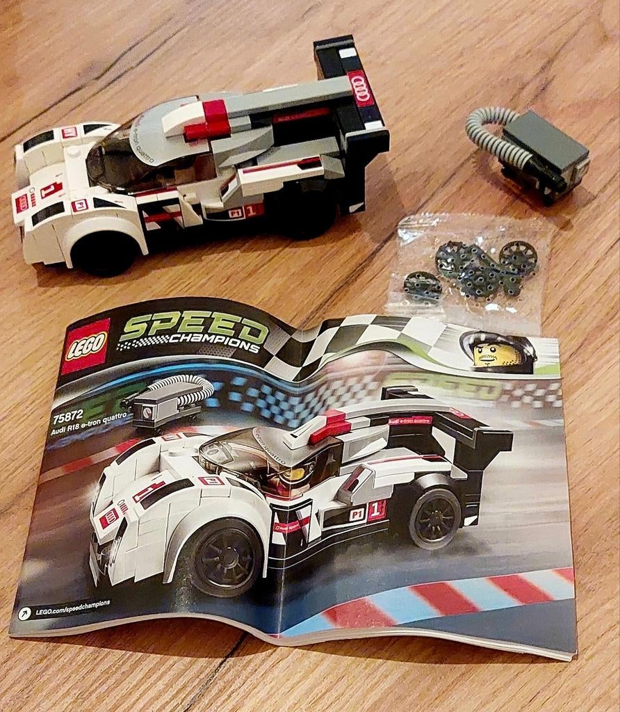 LEGO Speed Champions Audi R18 E-tron Quattro 75872, Enfants & Bébés, Jouets | Duplo & Lego, Comme neuf, Lego, Ensemble complet
