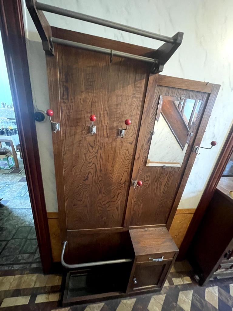 porte manteau vintage, Utilisé, Bois, Portemanteau sur pied, 150 à 200 cm