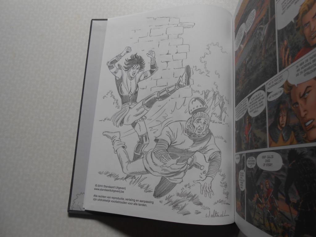 de rode ridder 225 de furiën 1ste dr HC 2010. 240/350, Willy Vandersteen, Eén stripboek, Nieuw, Ophalen of Verzenden