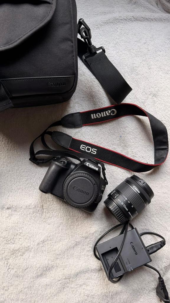 Canon EOS 250D, Spiegelreflex, Canon, Ophalen of Verzenden, Zo goed als nieuw